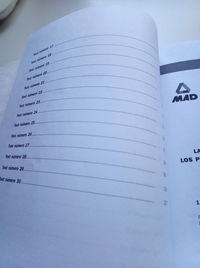 Test Cuerpo Auxiliar Administración del Estado