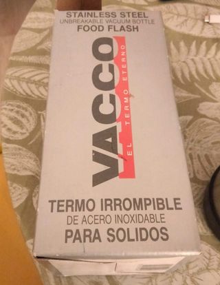 Termo Vacco Sólidos Acero Inoxidable