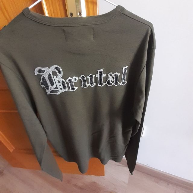 Camiseta Colcci Manga Larga Verde Talla M