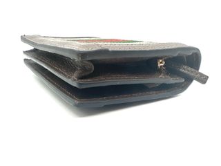 Cartera Gucci Beige y Verde
