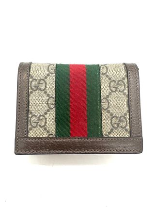 Cartera Gucci Beige y Verde