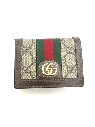 Cartera Gucci Beige y Verde