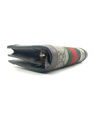 Cartera Gucci Beige y Verde