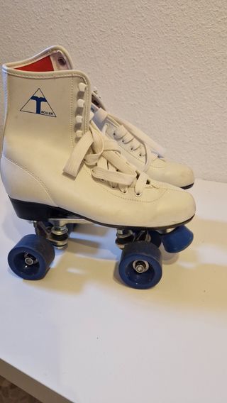 Patines 4 ruedas blancos