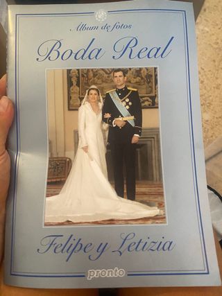 Álbum Boda Real Felipe y Letizia