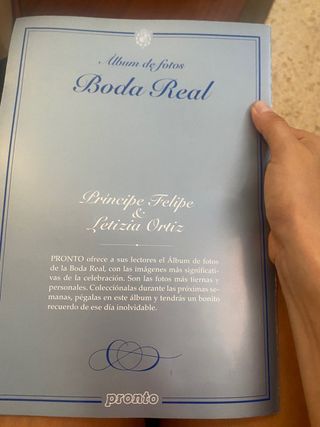 Álbum Boda Real Felipe y Letizia