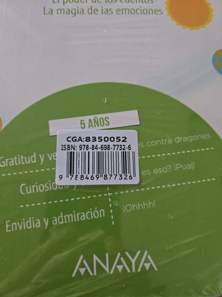 Cuento y Siento 5 años.