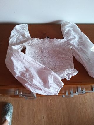 Blusa Stradivarius manga larga S