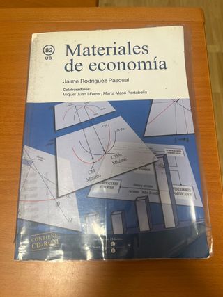Materiales de economía (Llibre + CD-ROM) (TEXTO...