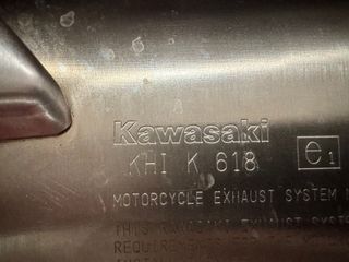 Tubo de escape Kawasaki ER-6F ER-6N 2012-2016