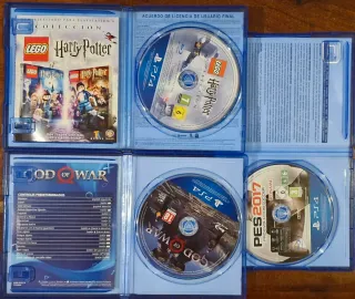 🇪🇦 Juegos PS4 Harry Potter, God of War, PES 2017