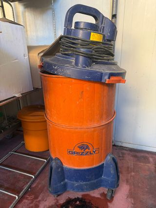 Aspiradora Grisly Naranja/Azul
