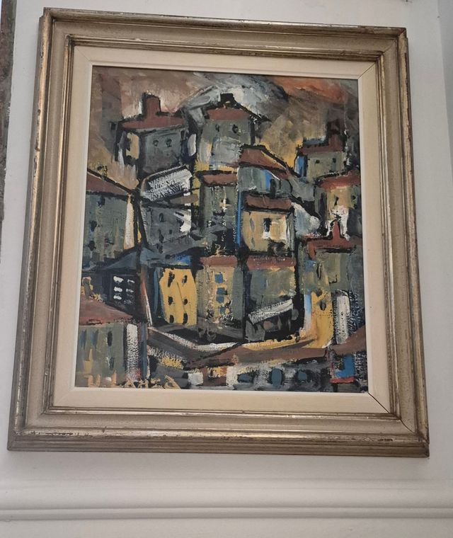 Olio su tela anni '70