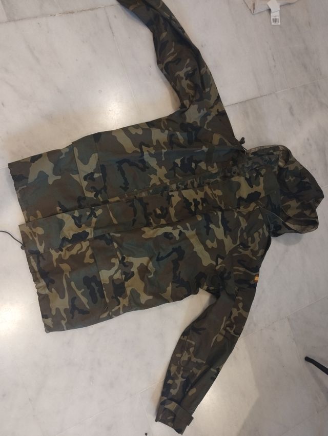 Chaqueta Camuflaje Boscoso Traje Intemperie