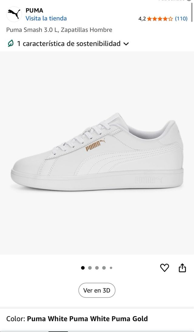 Zapatillas Puma Smash 3.0 L Talla 44