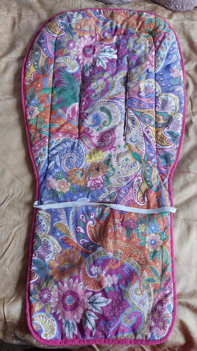 Funda reversible para silla de coche de bebé