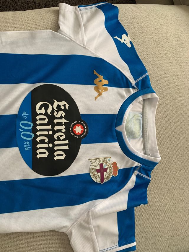 Camiseta Deportivo Infantil Kappa Azul