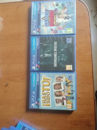 Pack 3 Juegos PS4 Familiar
