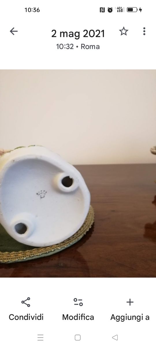 4 Porcellane Arredo Figure XX Secolo