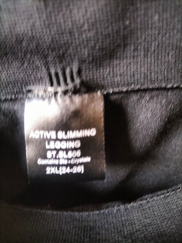 Leggings massaggianti neri