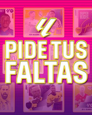 PIDE TUS FALTAS DE LIGA ESTE 2025/26