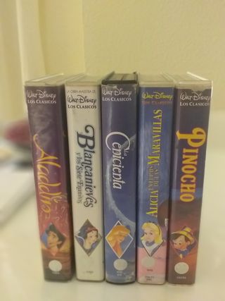 13 Películas VHS Disney Clásicos
