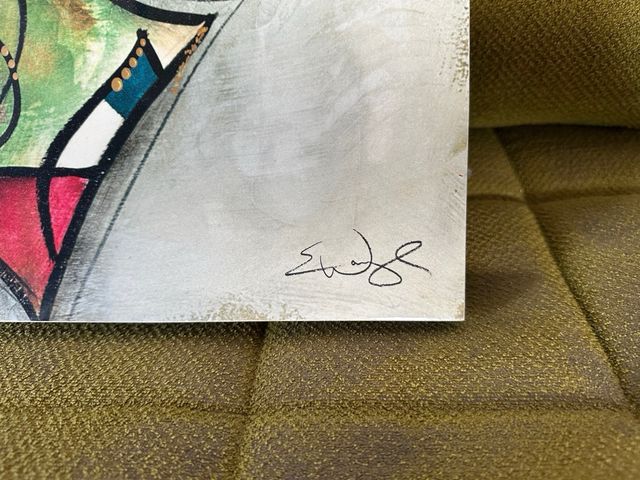 Cuadro abstracto multicolor