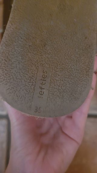 Sandalias de plataforma marrones