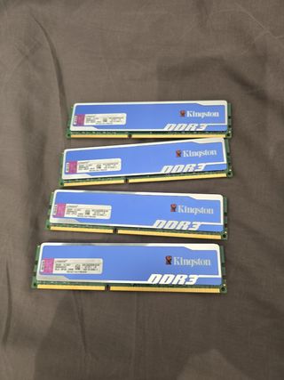 16gb RAM(4x4gb) Kingston HyperX DDR3 RAM Modules