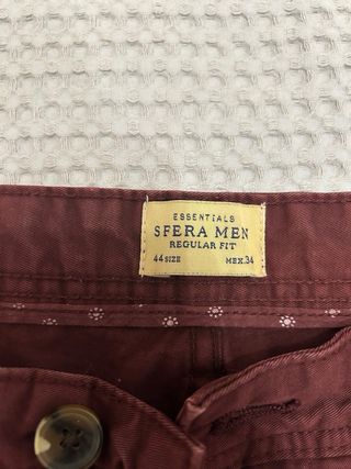 Pantalón Sfera Rojo Hombre