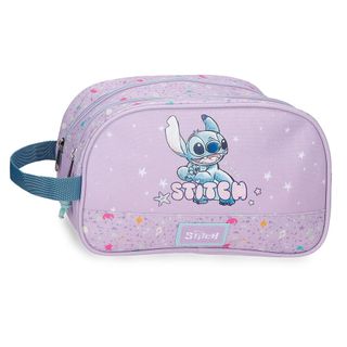 Neceser Doble Stitch Disney Morado