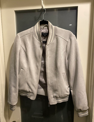 Chaqueta Bebe Gris Mujer
