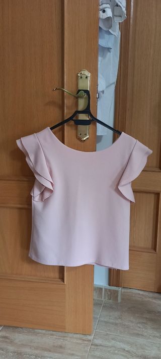 Blusa rosa palo talla M
