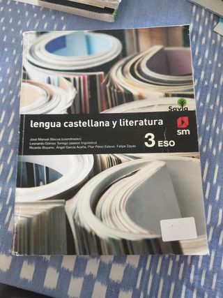 Lengua castellana y literatura. 3 ESO. Savia