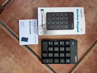 LogiLink Teclado Numérico Inalámbrico Negro
