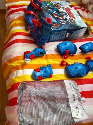 Patines Marvel Avengers Niño + Protecciones