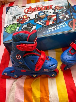 Patines Marvel Avengers Niño + Protecciones