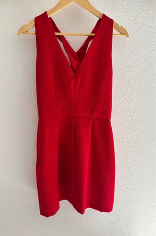 Abito rosso Mango