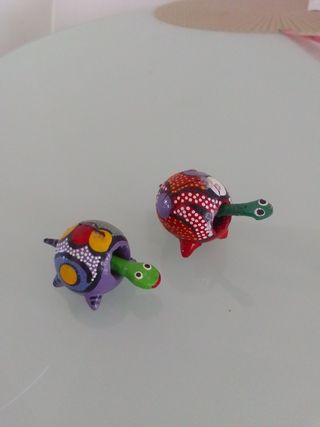 2 Tartarughe Souvenir Colorate
Decorati a mano