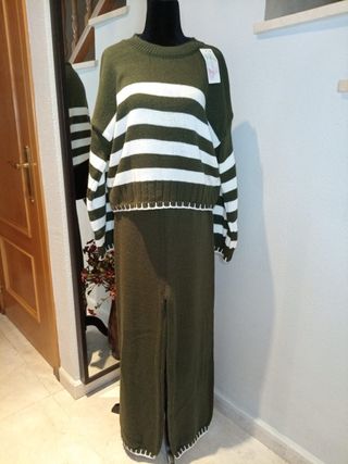 Conjunto de punto rayas