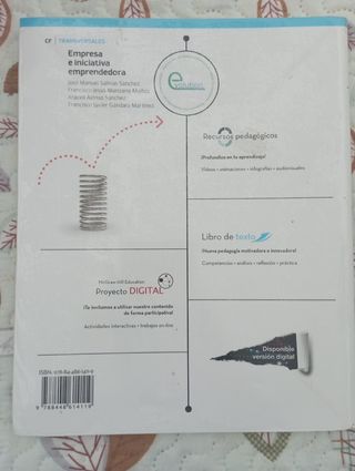  Empresa e iniciativa emprendedora.