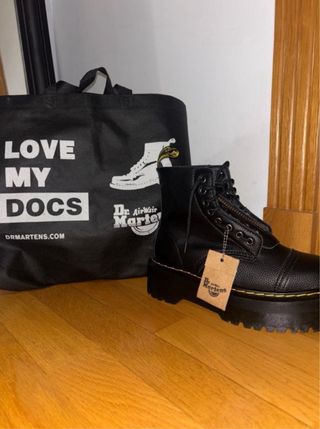 Botas Dr. Martens Mujer Negras Nuevas