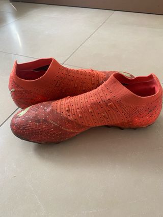 Botas de fútbol Puma Naranja Talla 42