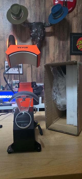 Máquina vevor impresión gorras