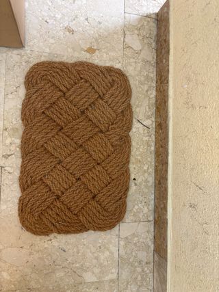 Zerbino in juta intrecciata