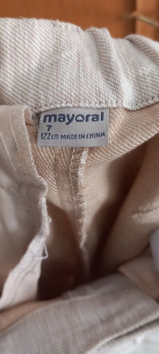 Pantalón corto niño Mayoral talla 7