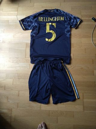 Equipación Real Madrid Adidas Negra