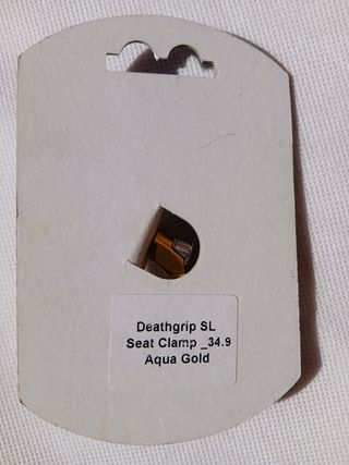 Cierre tija sillín Woodman Deathgrip 34.9mm