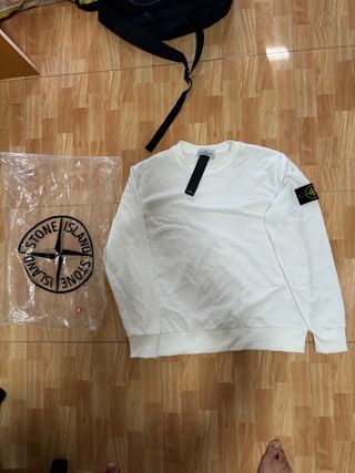 Sudadera Stone Islan Blanca nueva 