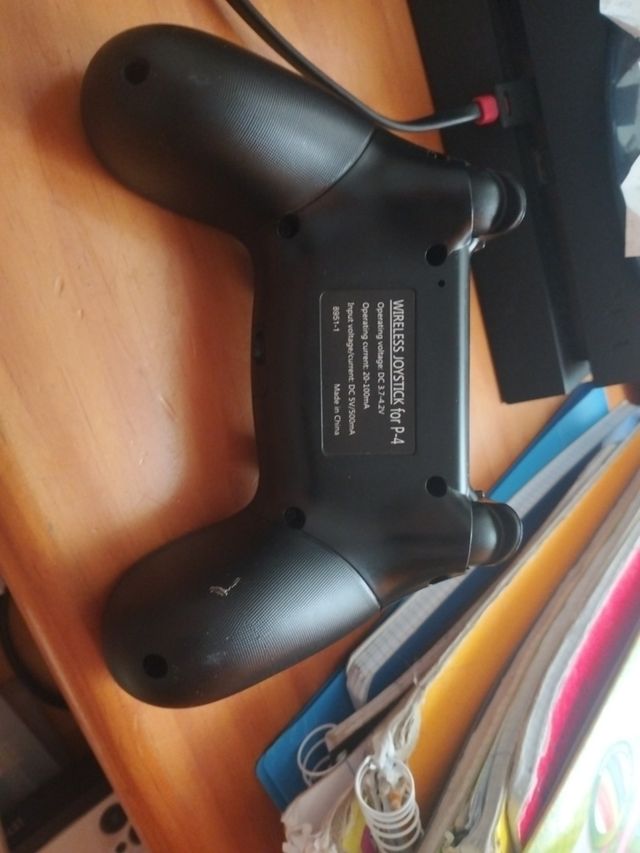 Mando inalámbrico negro